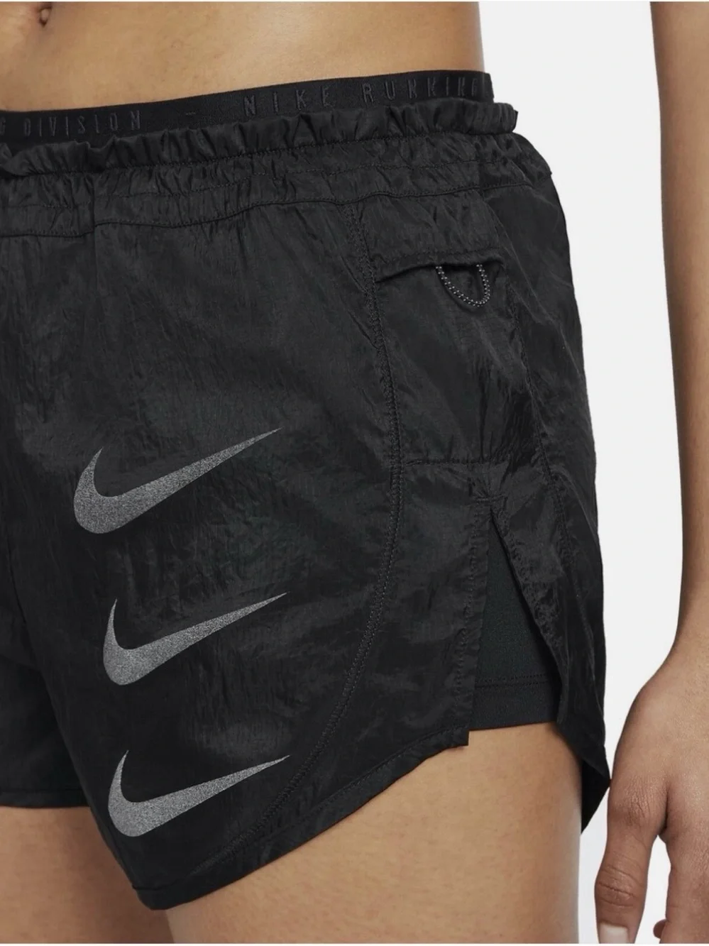Nike Women's Tempo LUX Run Division 2in1 Packable Running Shorts